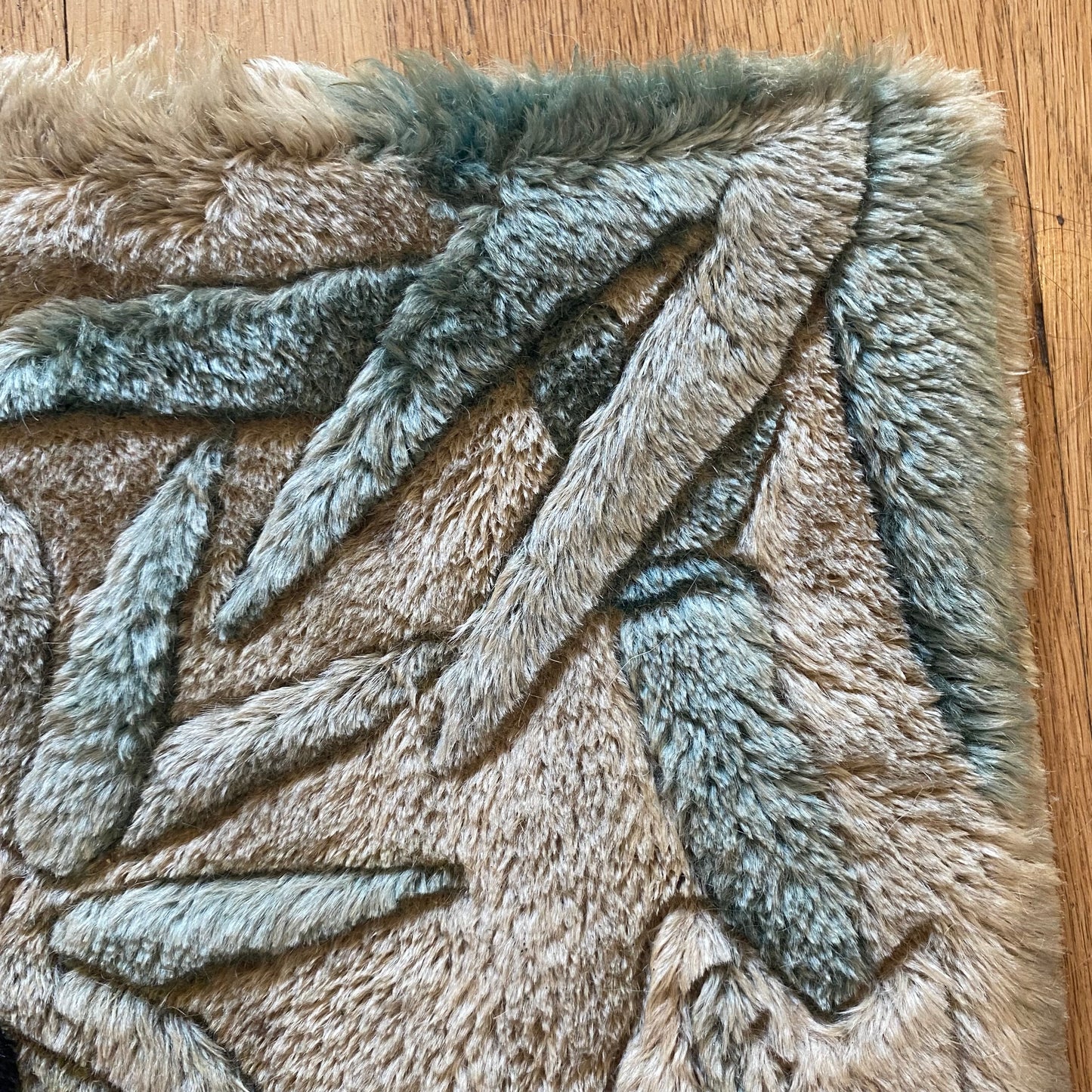 Vintage Rug, 13” x 13.5” Collectible