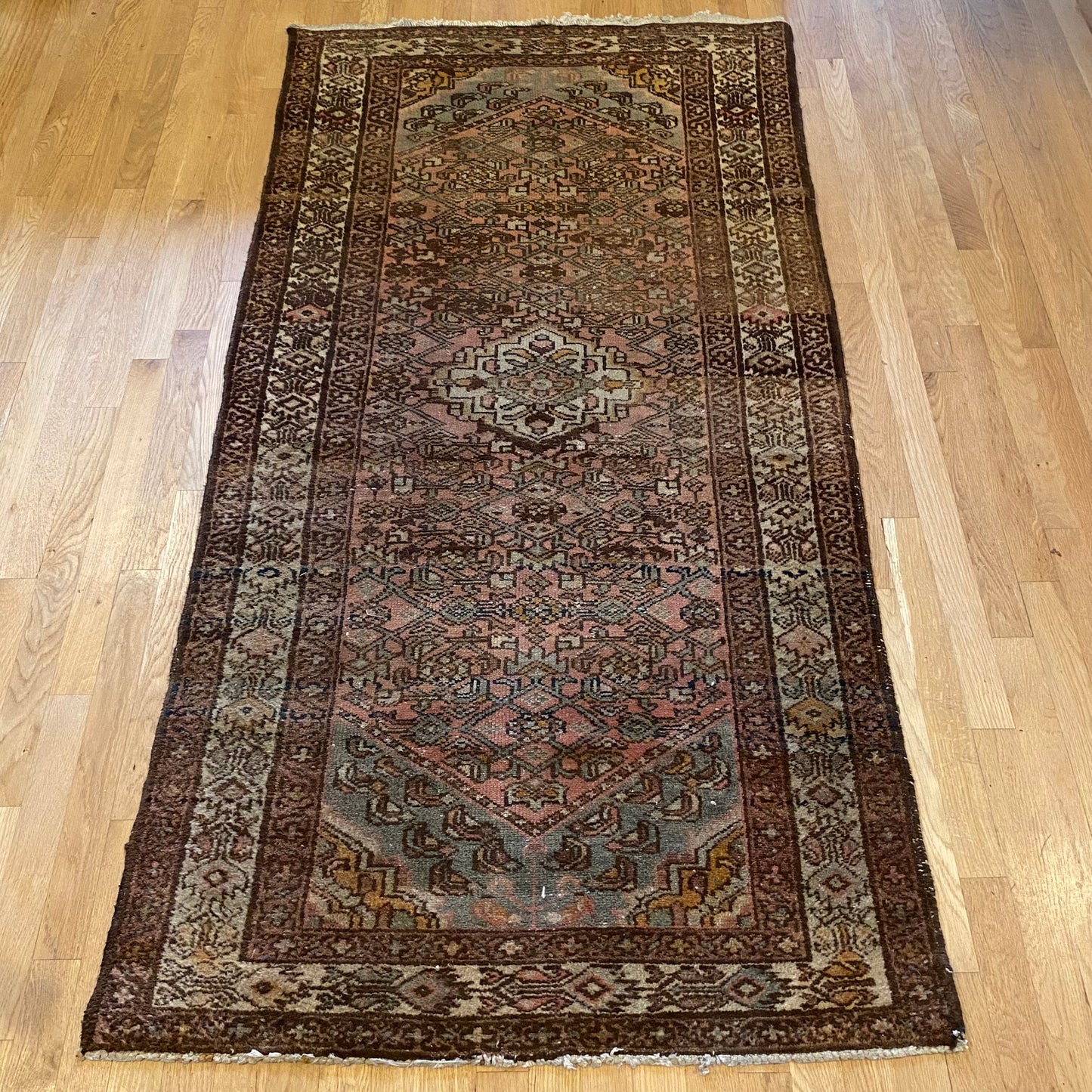 Vintage Rug, 3' 4 x 6' 5 Red