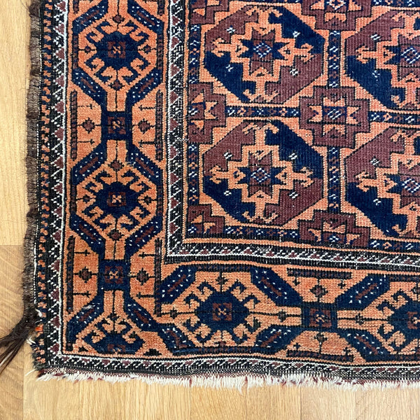 Vintage Rug, 2' 11 x 5' 9 Brown