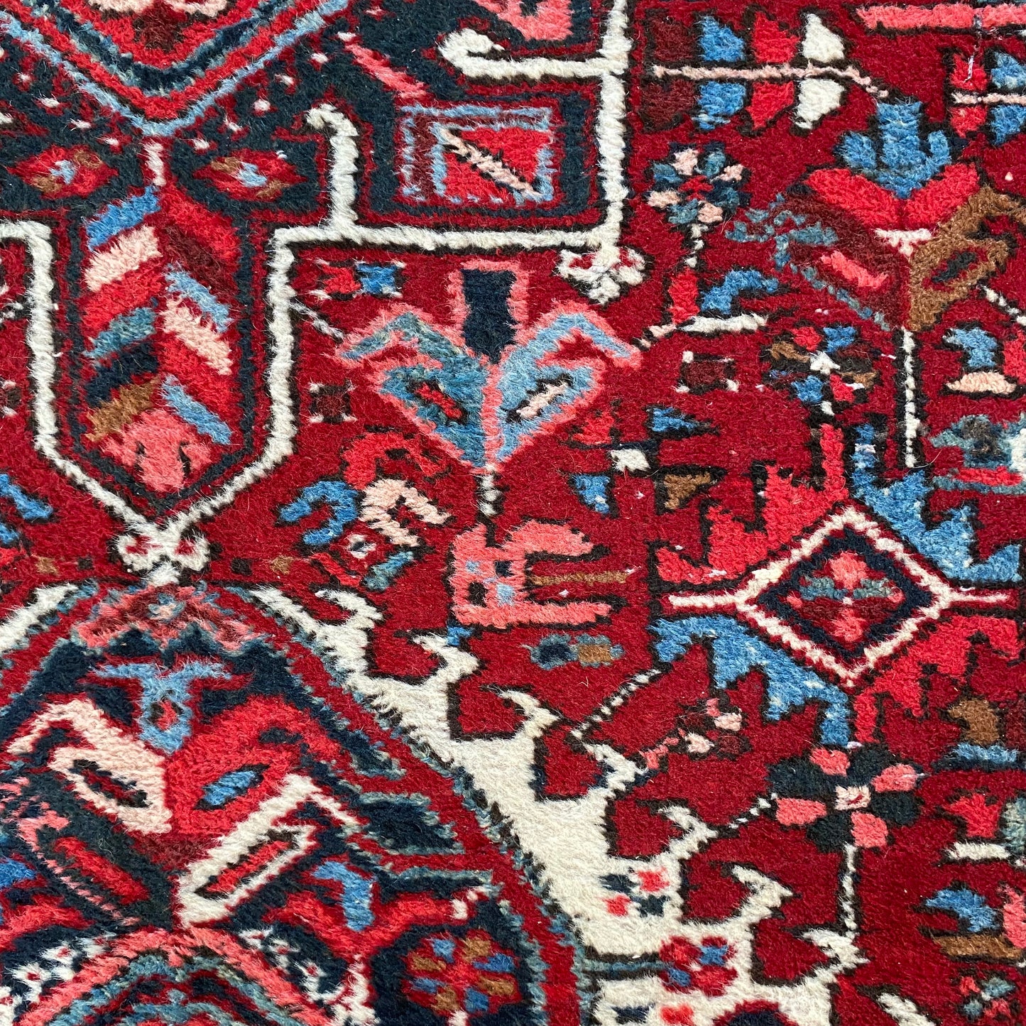Vintage Rug, 3' 7 x 6' 3 Red