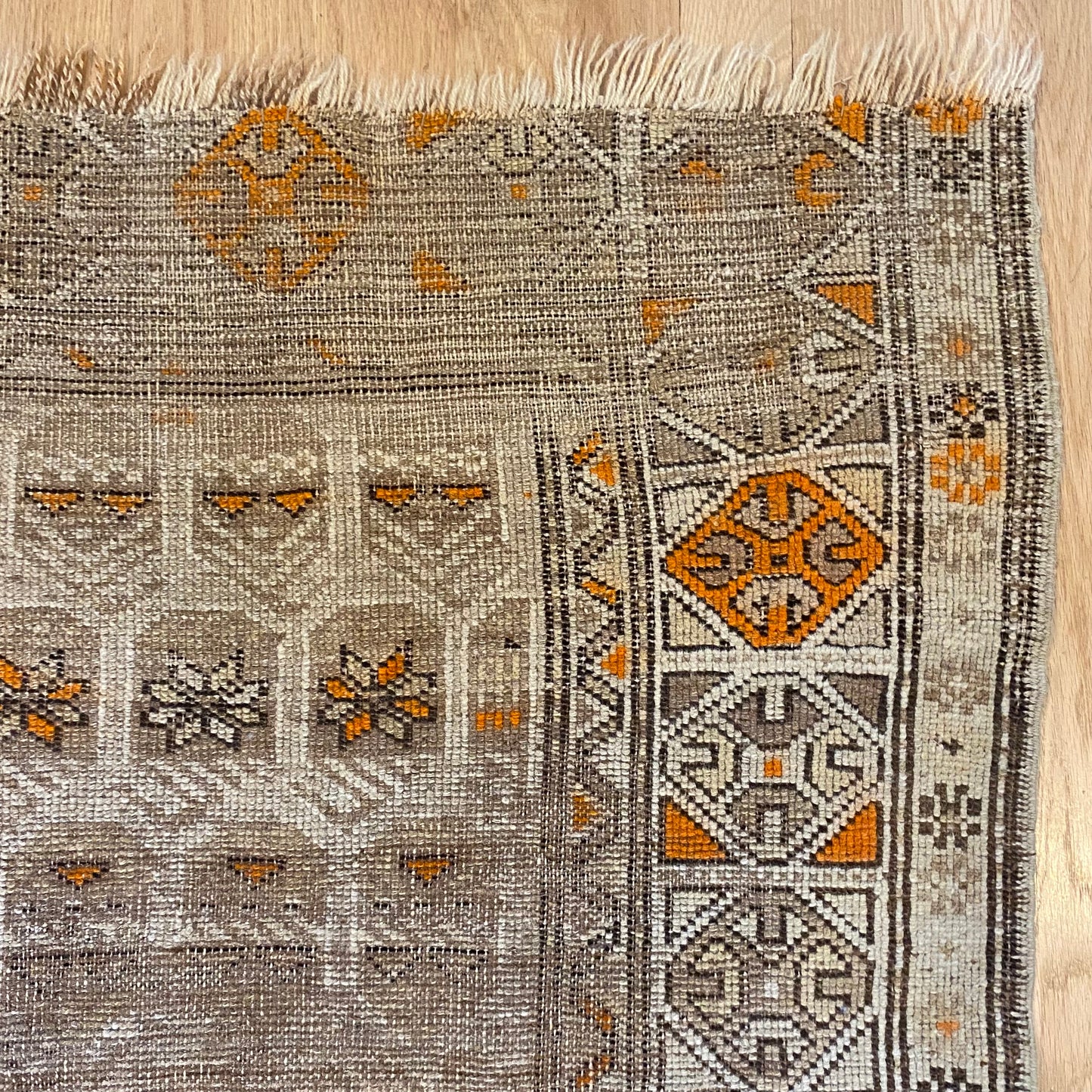 Antique Rug, 3' 10 x 5' 2 Beige