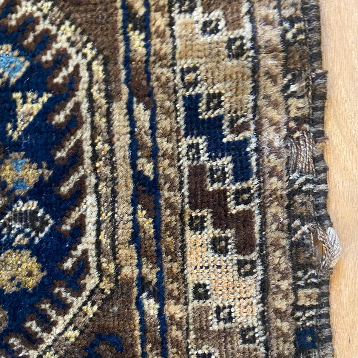 Vintage Rug, 2' 7 x 3' 11 Blue