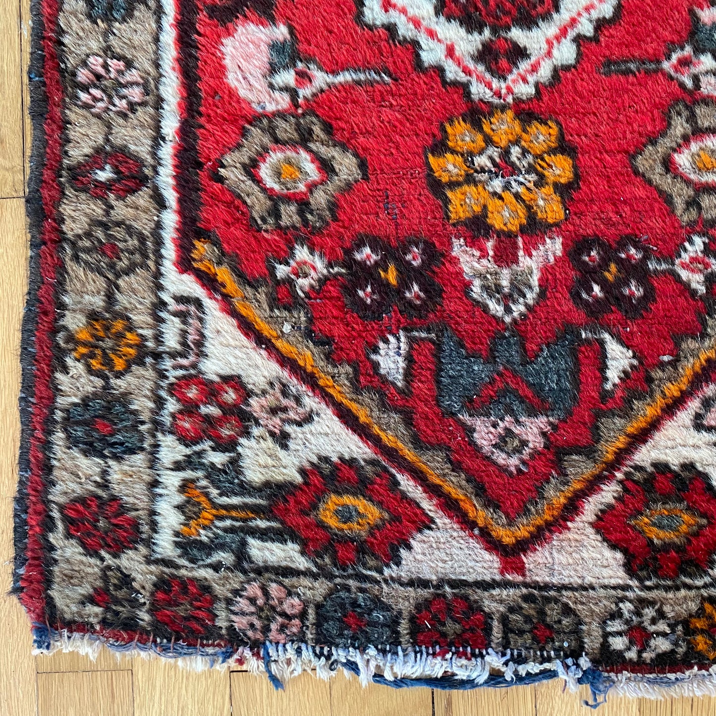 Vintage Rug, 1' 11 x 2' 10 Red