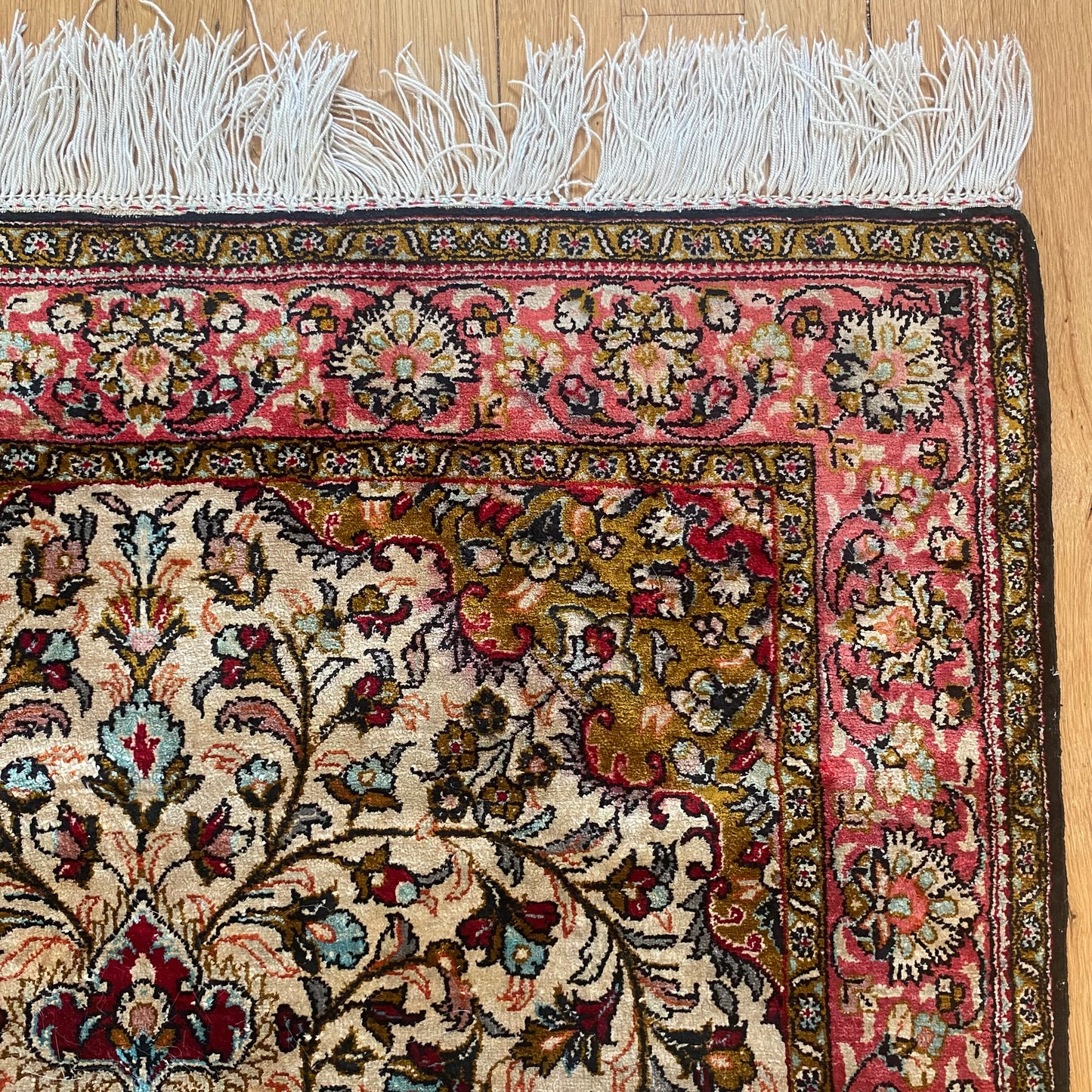 Vintage Rug, 2' 8 x 4' 6 Silk