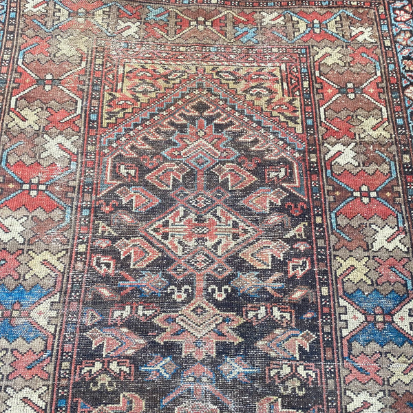 Vintage Rug, 3' 7 x 6' 9 Brown