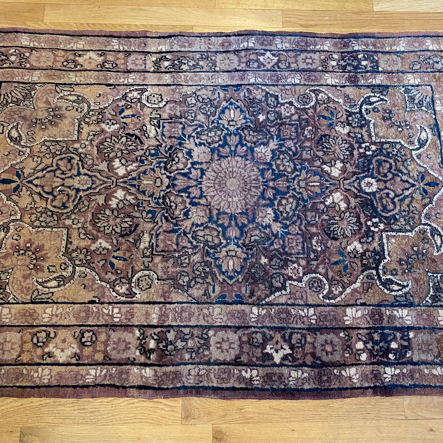 Vintage Rug, 3' 1 x 4' 9 Grey