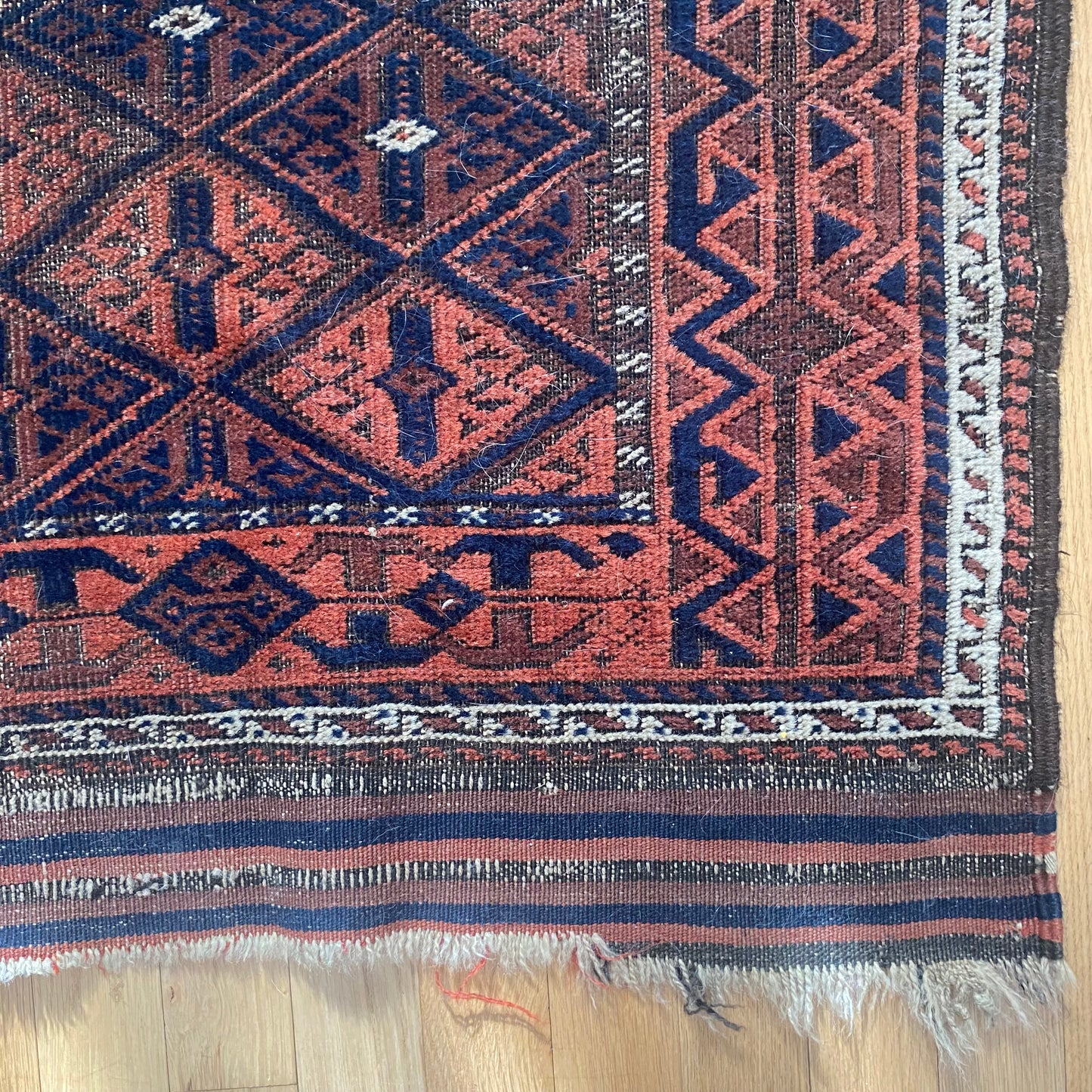 Vintage Rug, 3' 1 x 5' 7 Blue
