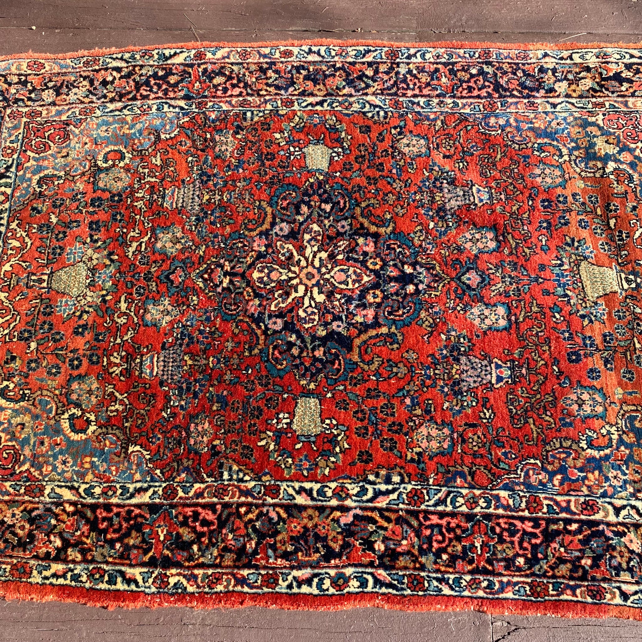 Vintage Rug, 3' 5 x 5' 1 Red – Jessie's Oriental Rugs