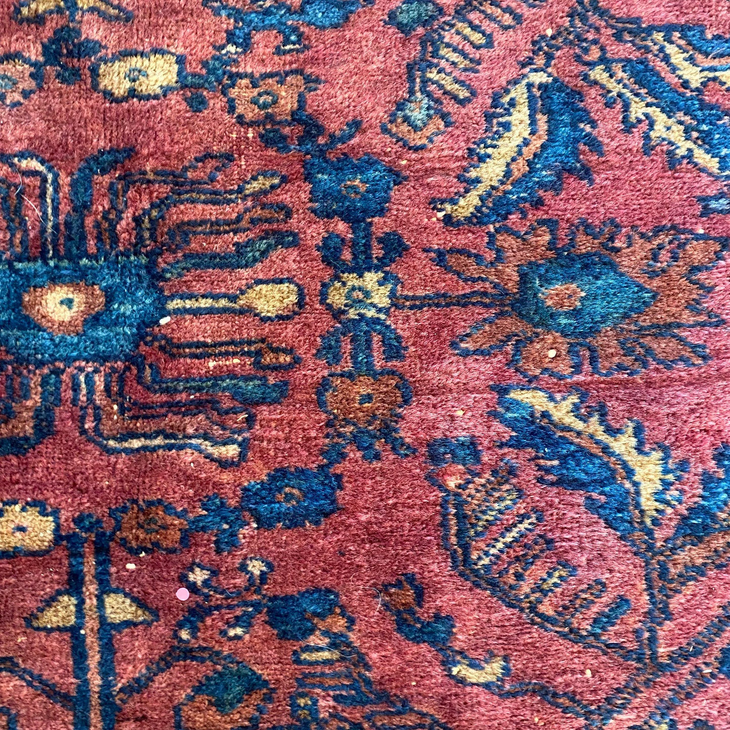 Vintage Rug, 4' 11 x 6' 4 Magenta