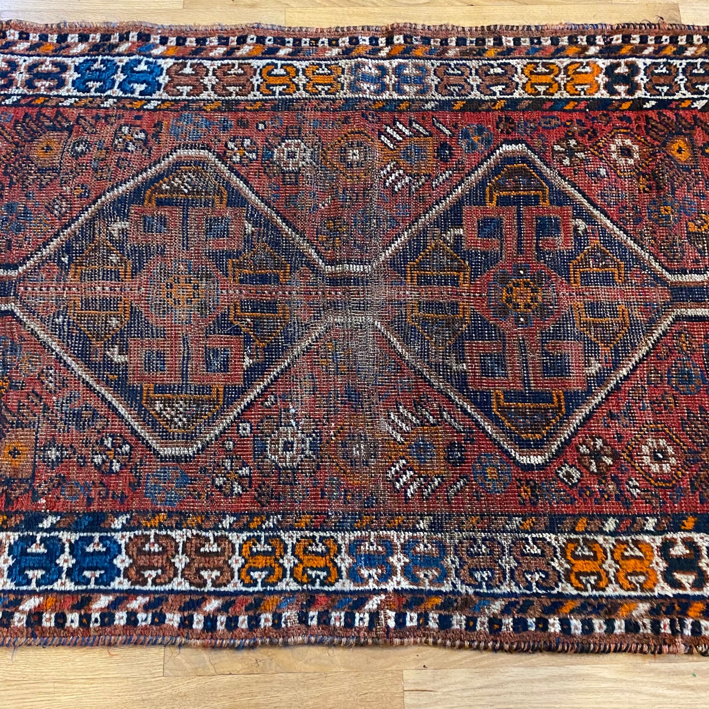 Vintage Rug, 2' 10 x 4' 3 Terracotta