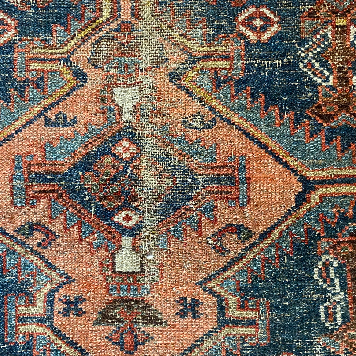 Vintage Rug, 3' 4 x 5' 5 Brown