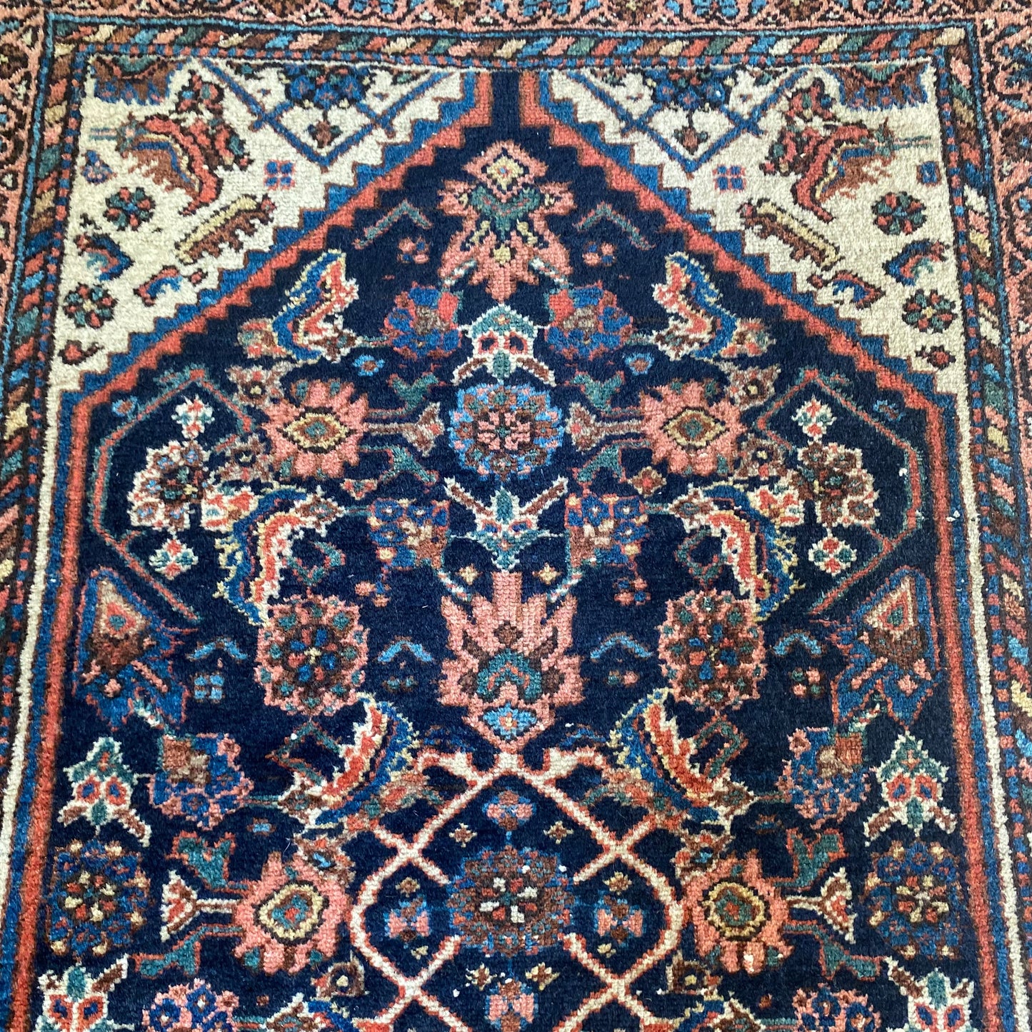 Vintage Rug, 2' 8 x 4' 1 Blue