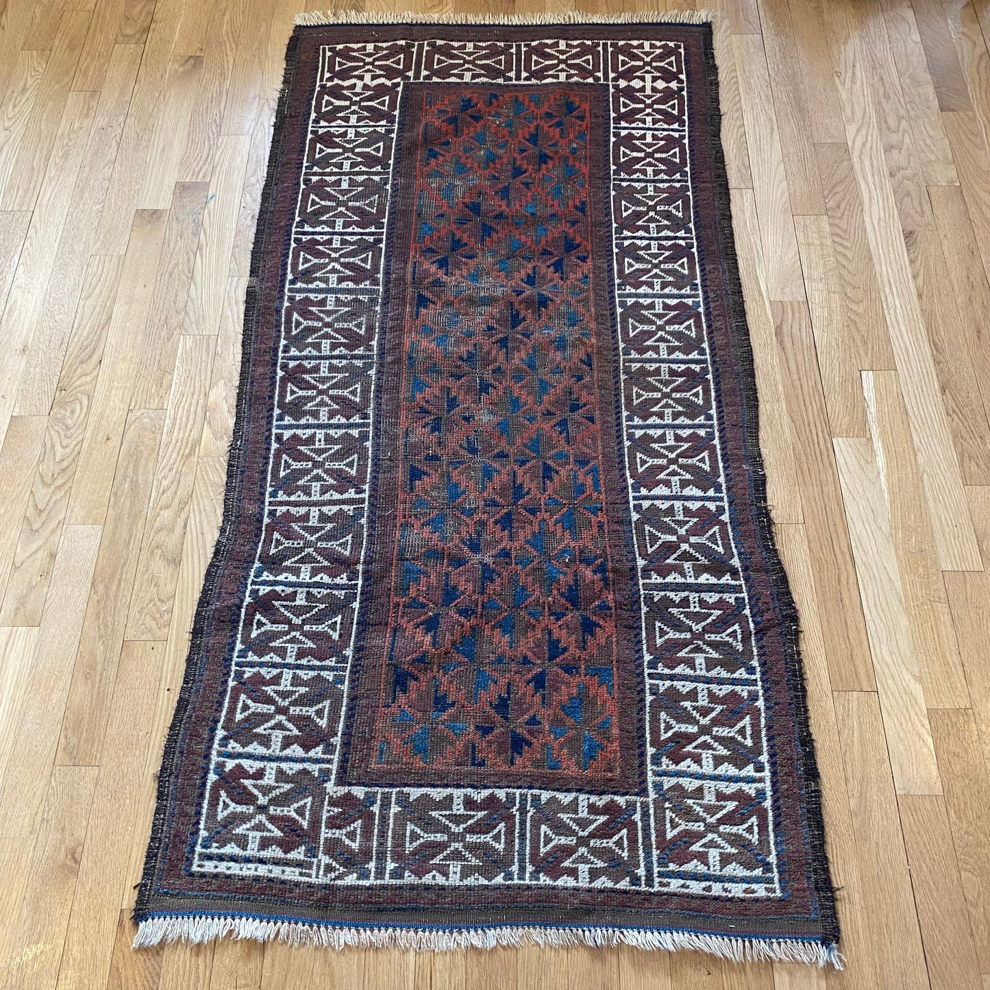 Baluch Rug, 2' 7 x 5' 4 Vintage Brown - Jessie's Oriental Rugs