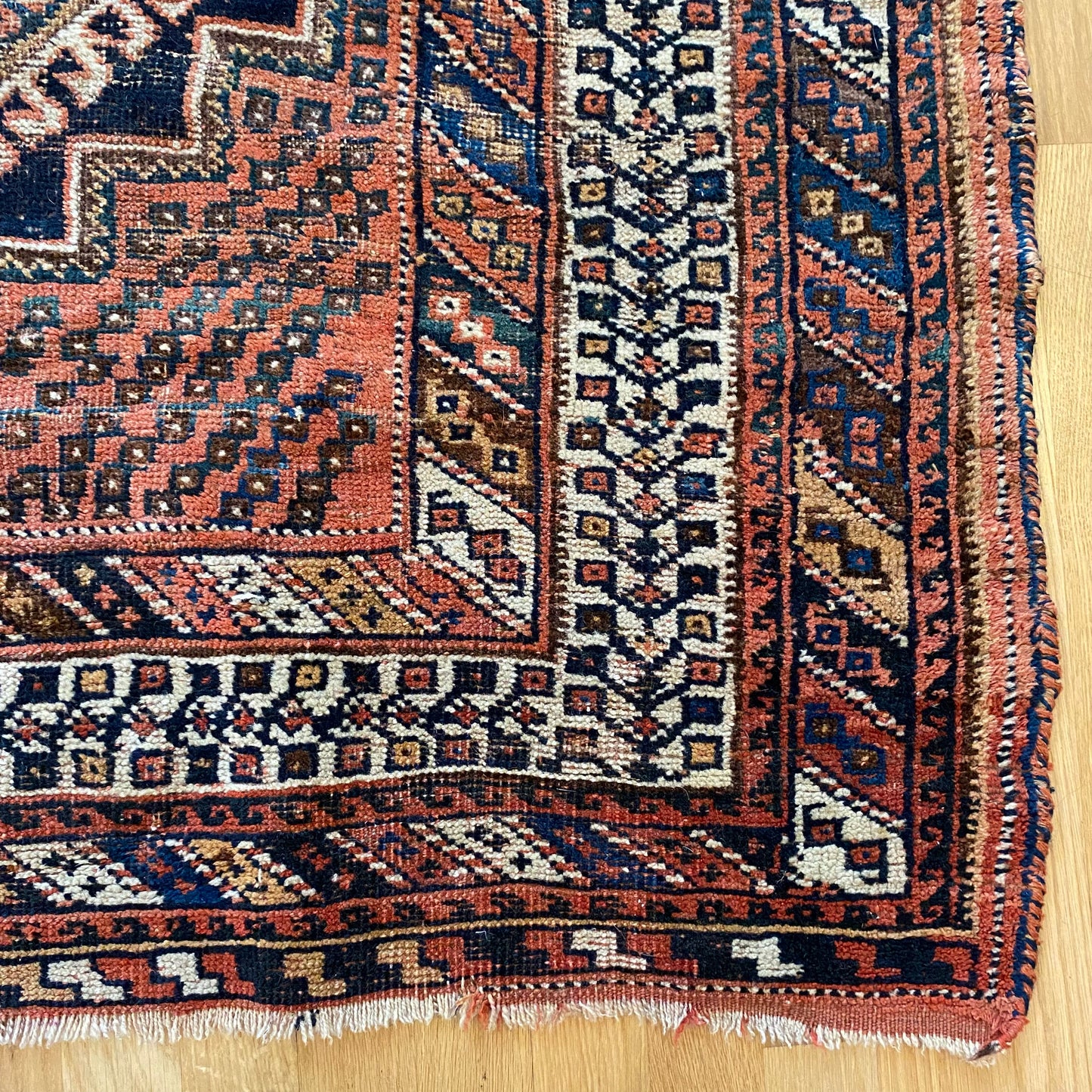 Vintage Rug, 3' 10 x 5' 2 Red