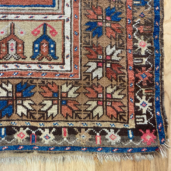 Vintage Rug, 3' 1 x 5' 10 Brown