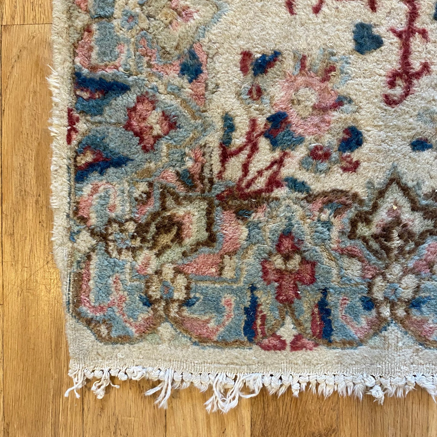 Vintage Rug, 1' 11 x 3' Cream