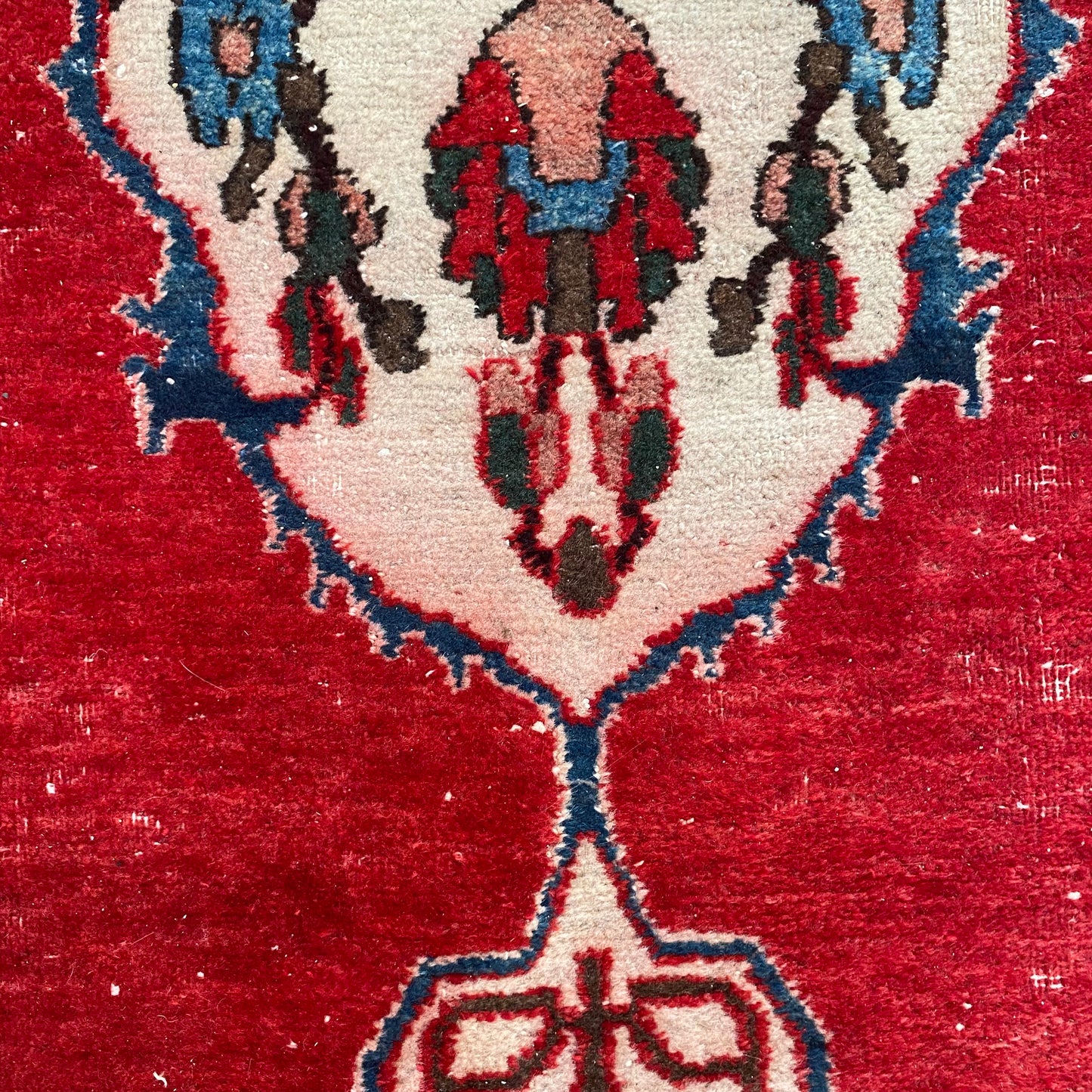 Vintage Rug, 4' 10 x 6' 11 Red