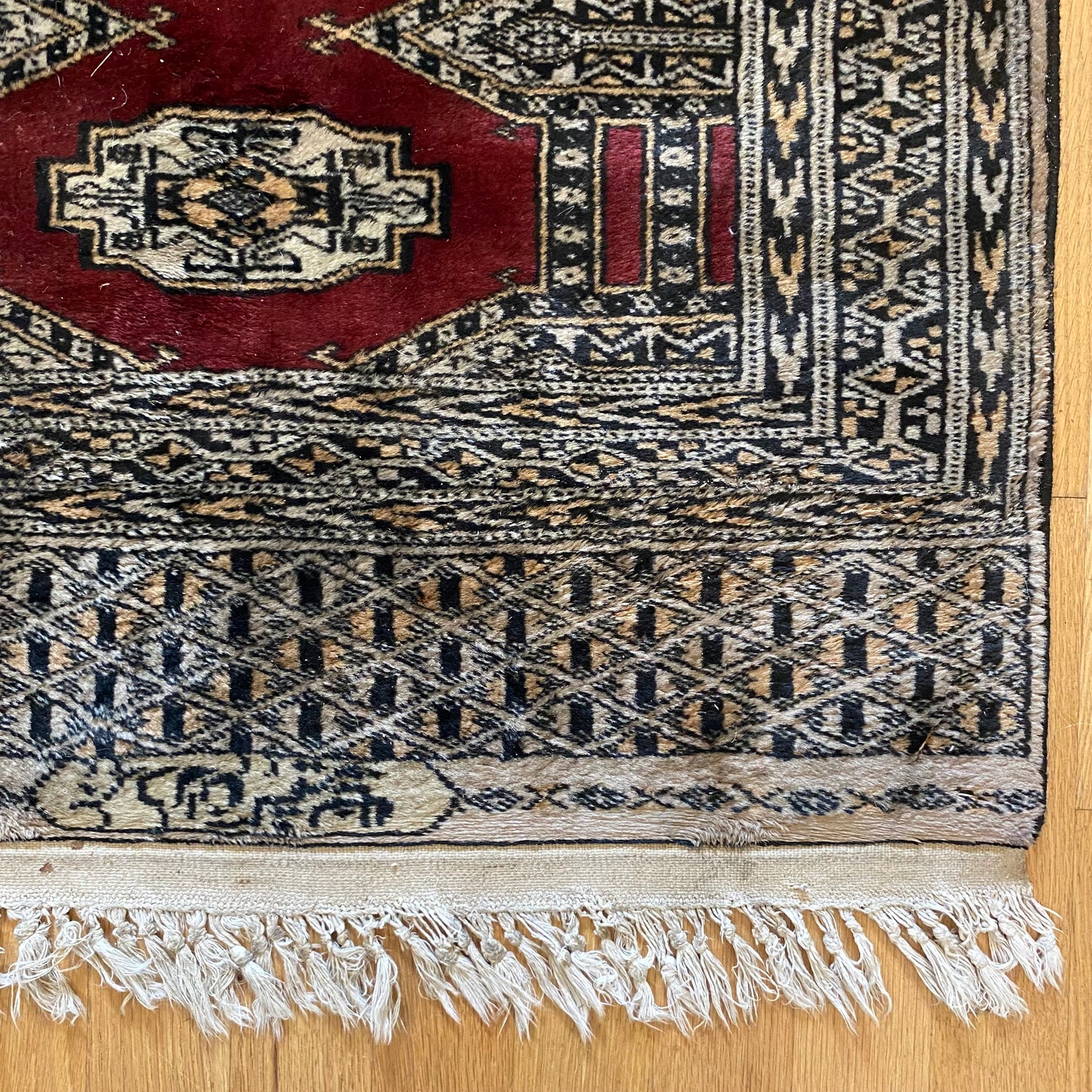 Vintage Rug, 2' 1 x 6' 6 Red