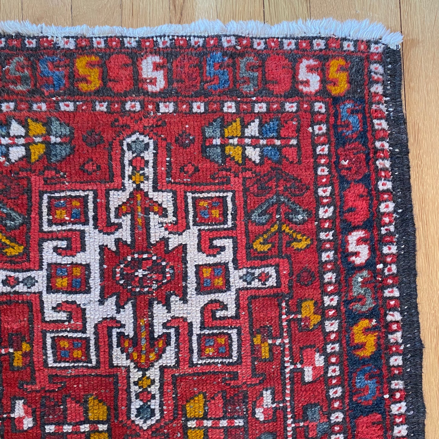 Vintage Rug, 2' 3 x 4' 2 Red