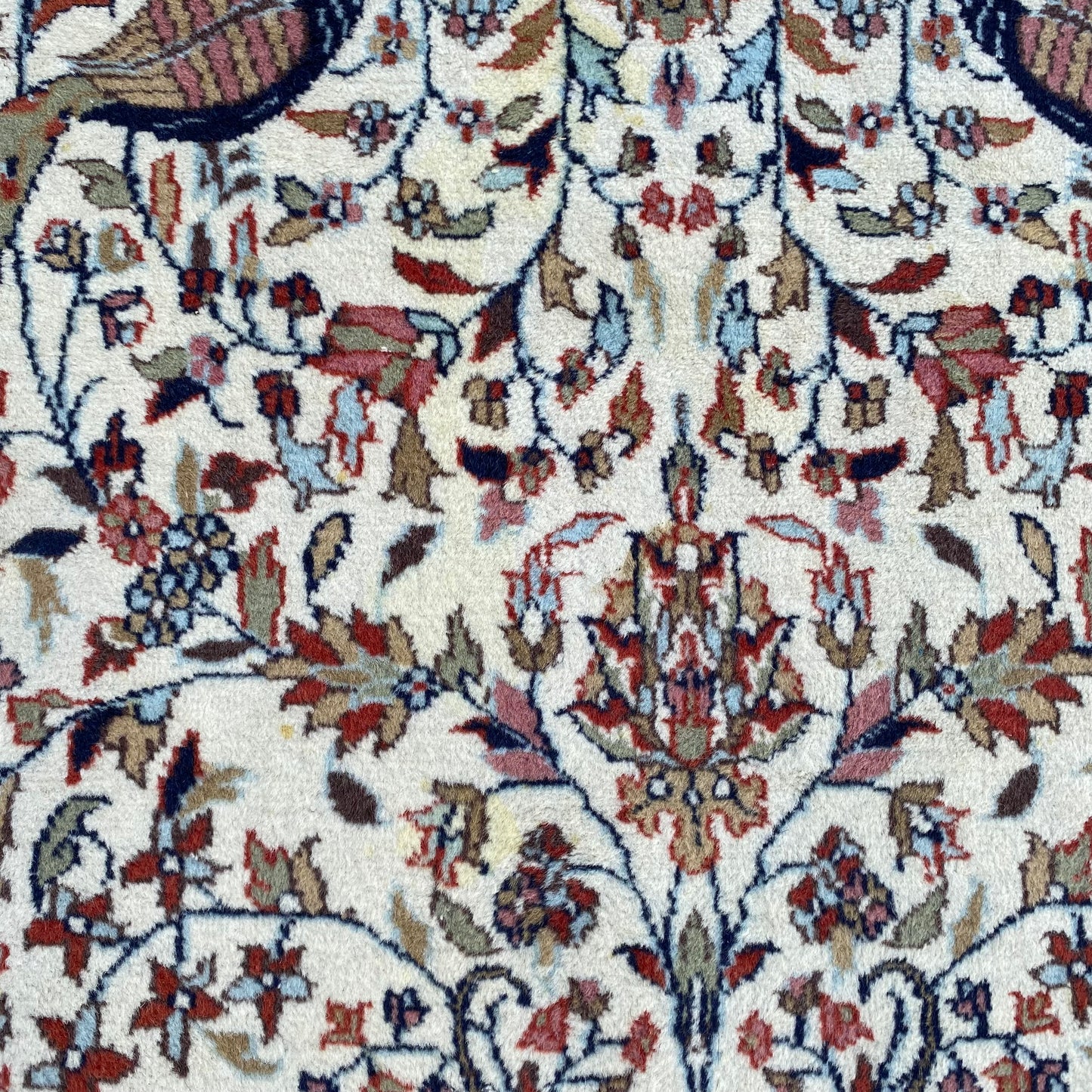 Vintage Rug, 4' 1 x 7' 6 Cream