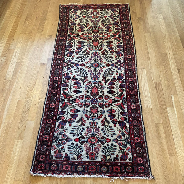 Vintage Rug, 2' 8 x 6' 5 White Runner