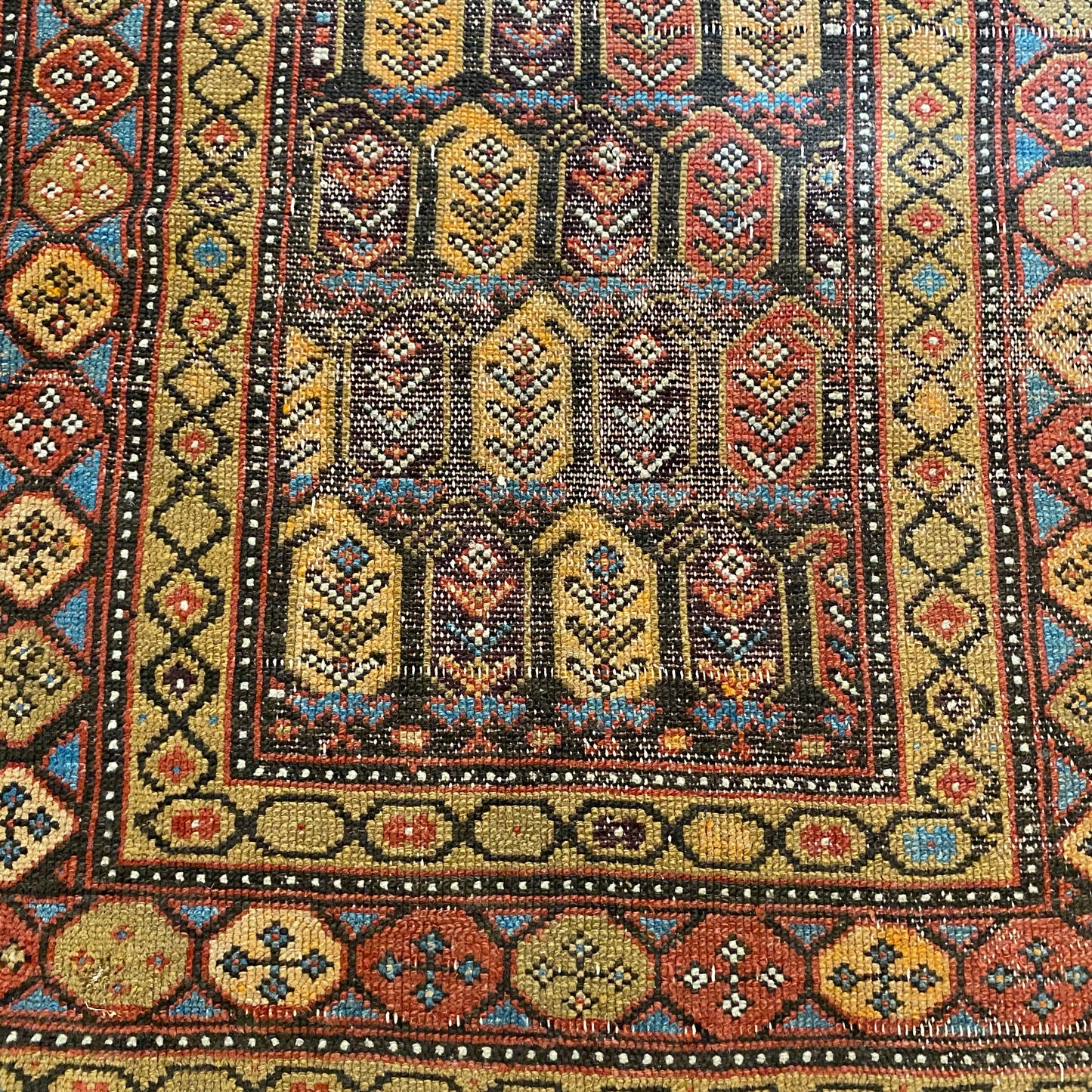 Vintage Rug, 3' 5 x 7' Brown