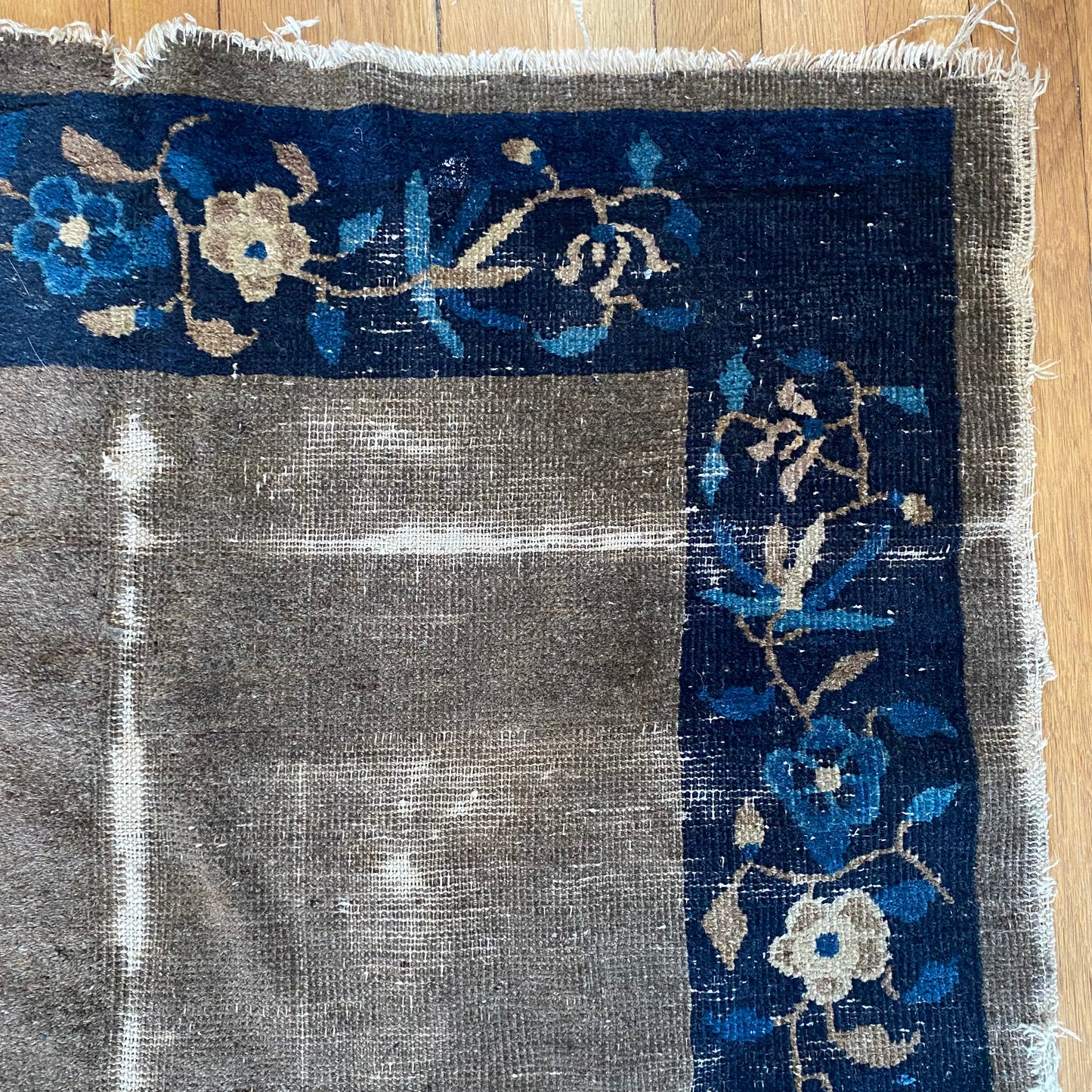 Peking Chinese Rug, 3' 2 x 5' 9 Vintage Grey