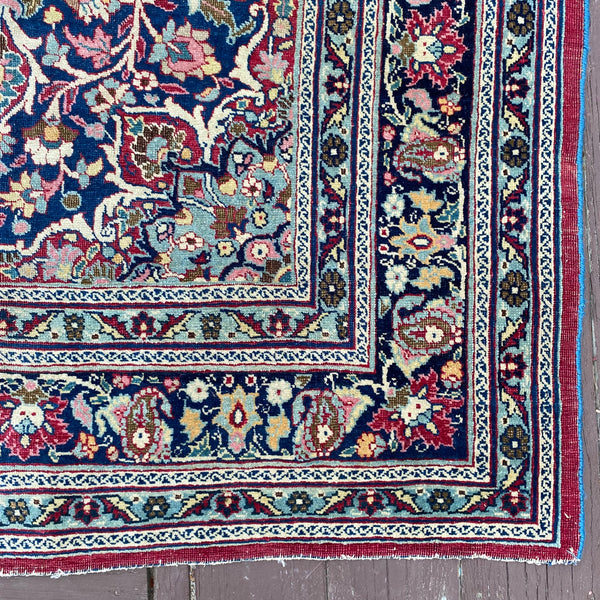 Vintage Rug, 4' 1 x 6' 7 Blue