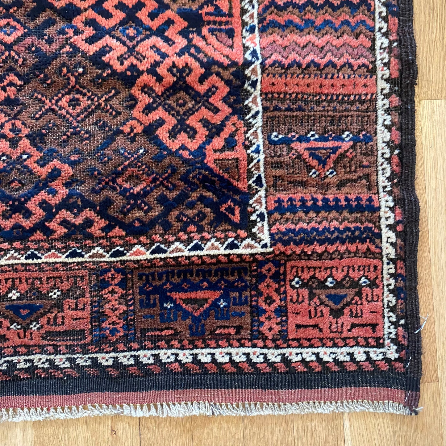 Vintage Rug, 3' 2 x 5' 2 Brown
