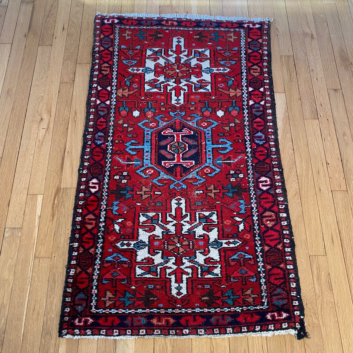 Vintage Rug, 2' 7 x 4' 5 Red