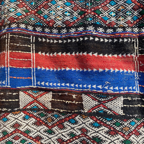 Vintage Rug, 5' 10 x 13' 3 Blue