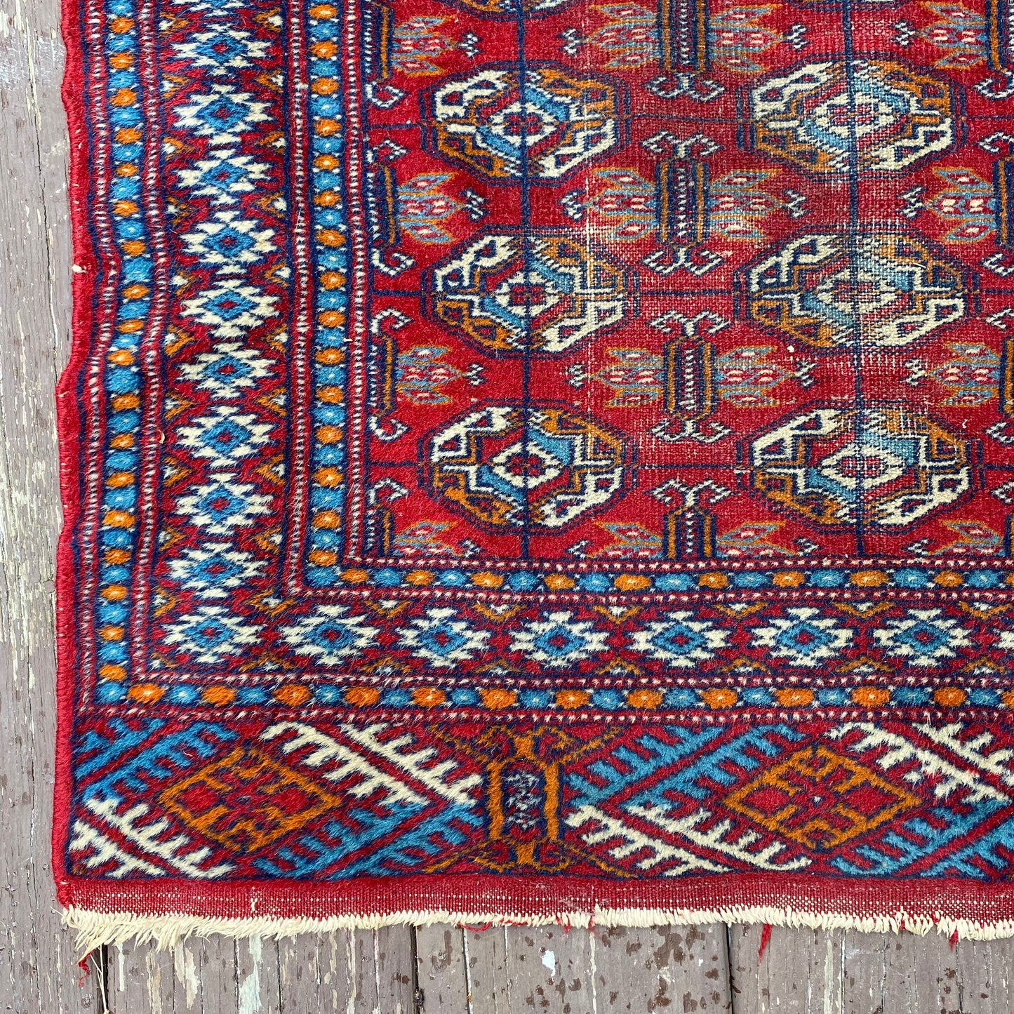 Vintage Rug, 2' 7 x 10' 2 Red