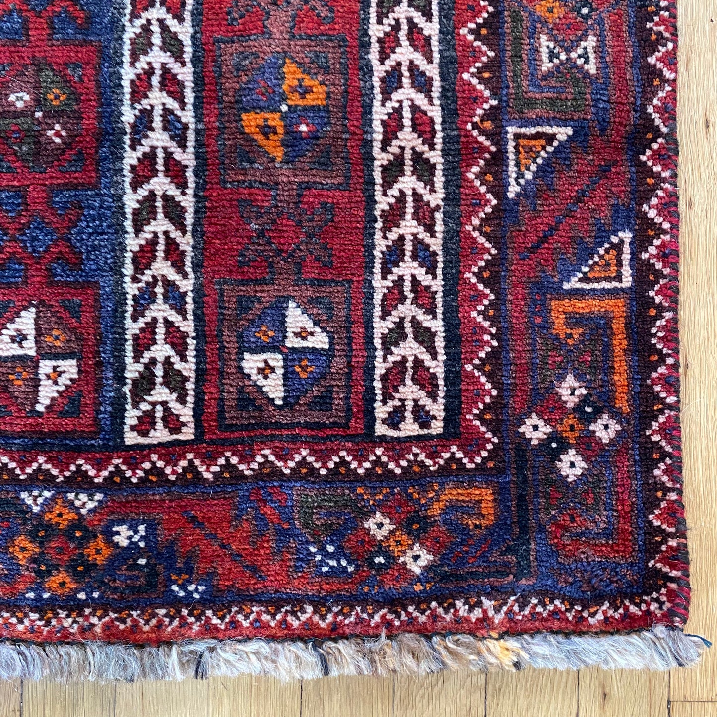 Vintage Rug, 2' 8 x 3' 5 Red