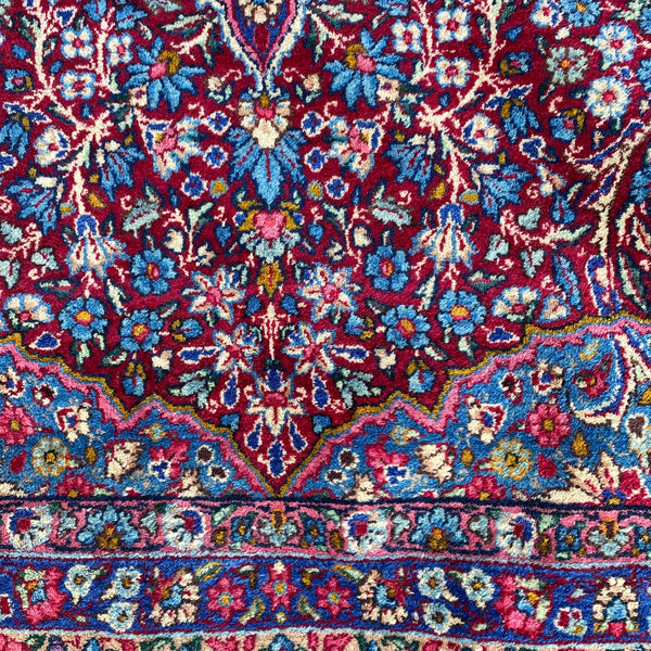 Vintage Rug, 6' x 9' 2 Red