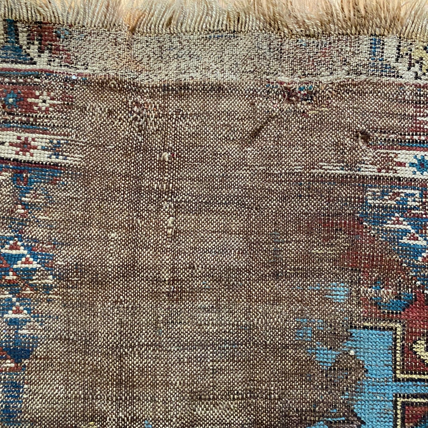 Vintage Rug, 3' 8 x 4' 9 Blue
