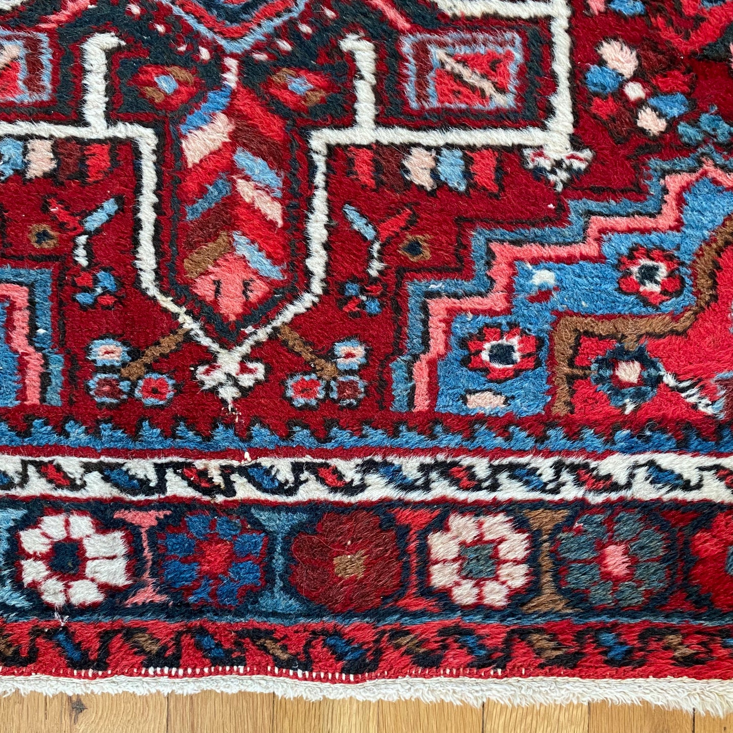 Vintage Rug, 3' 7 x 6' 3 Red