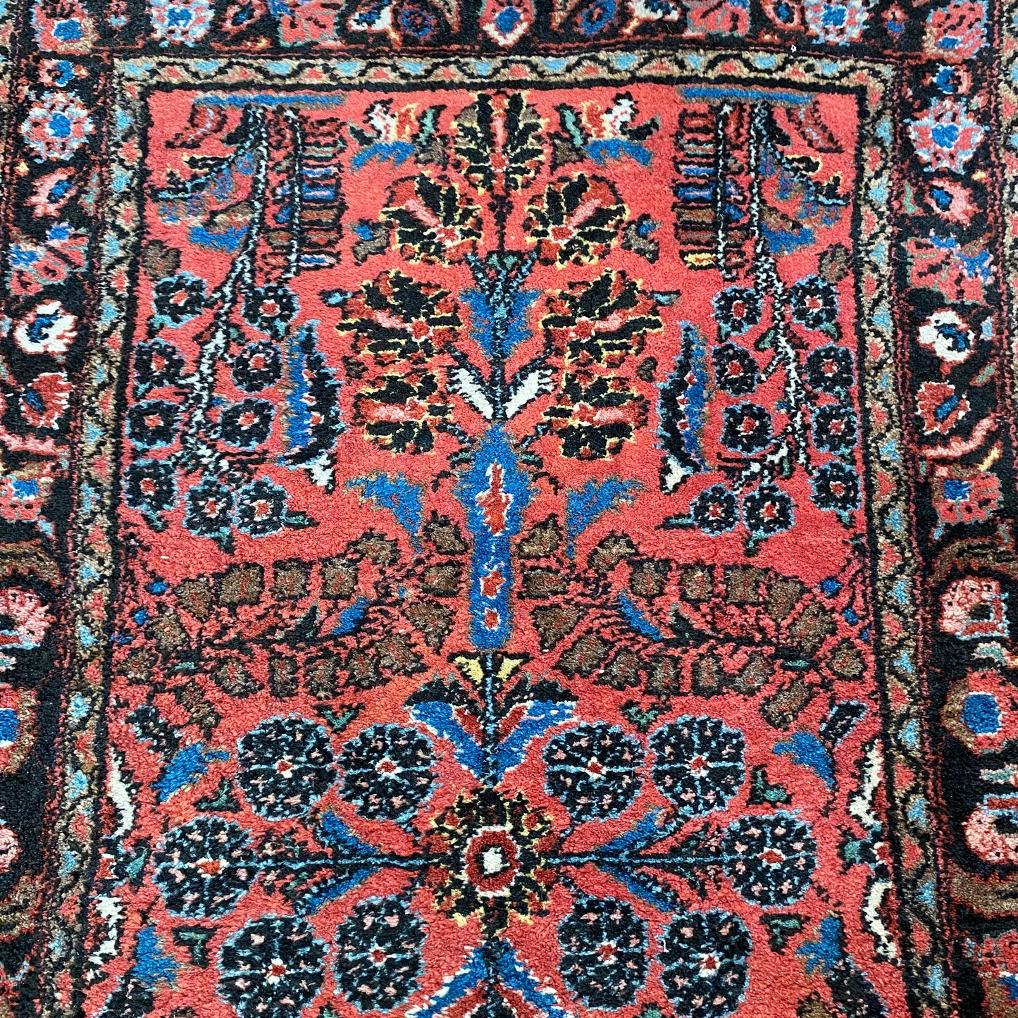 Vintage Rug, 2' 7 x 4' 3 Pink