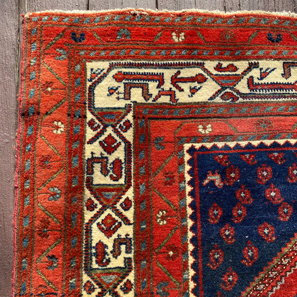 Vintage Rug, 4' 10 x 6' 5 Red