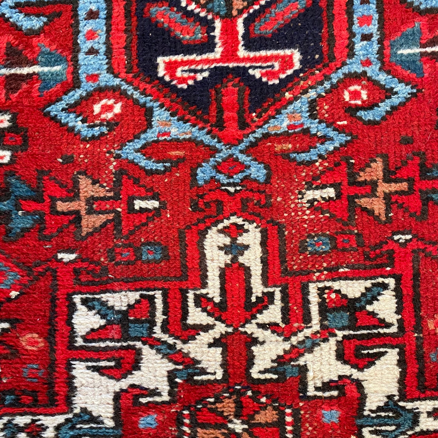 Vintage Rug, 2' 7 x 4' 5 Red