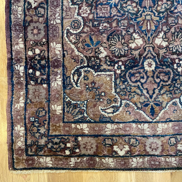 Vintage Rug, 3' 1 x 4' 9 Grey