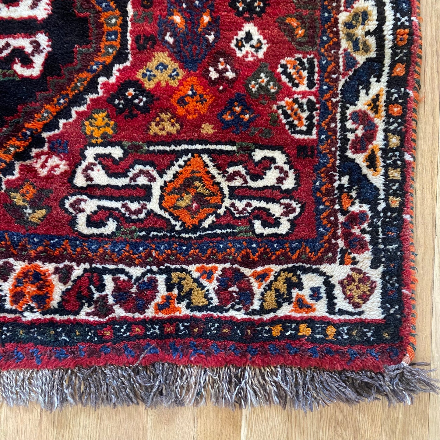 Vintage Rug, 3' 11 x 5' Red