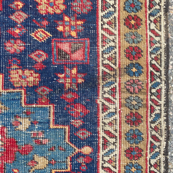 Vintage Rug, 2' 10 x 4' 7 Blue