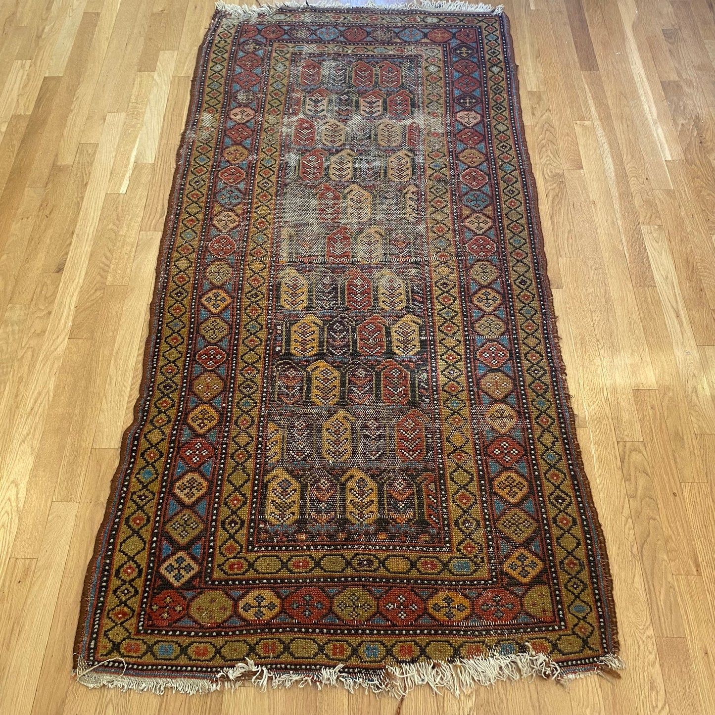 Vintage Rug, 3' 5 x 7' Brown