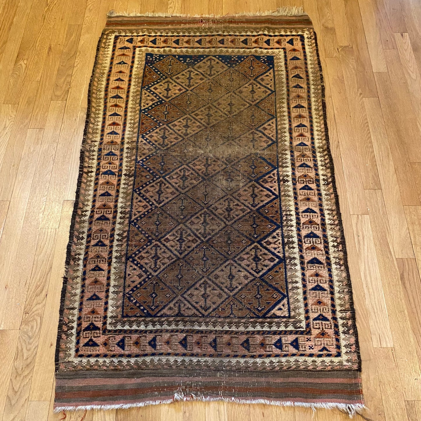 Vintage Rug, 2' 10 x 5' Blue