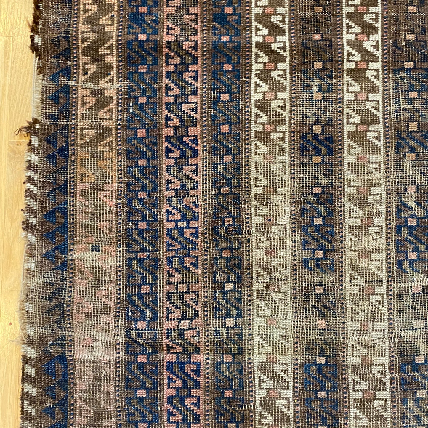 Antique Rug, 3' x 5' 1 Brown