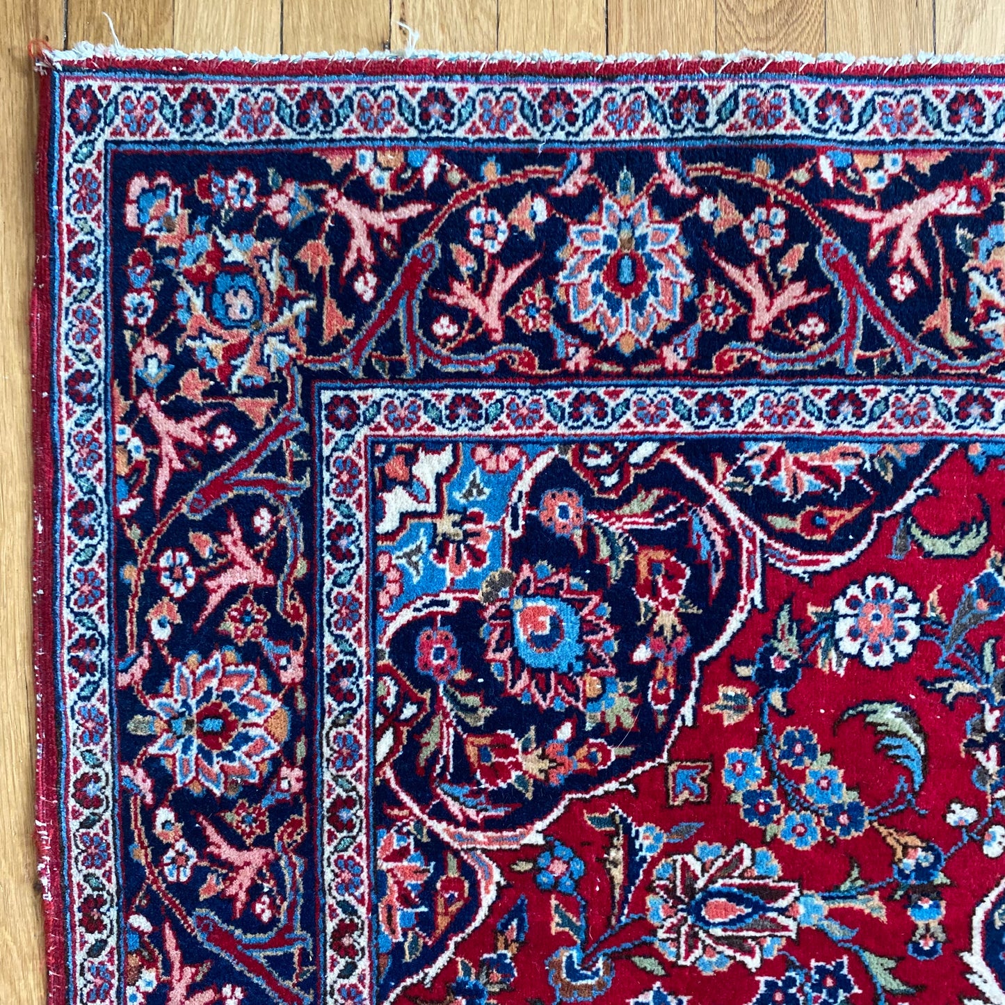 Vintage Rug, 3' 6 x 5' 2 Red