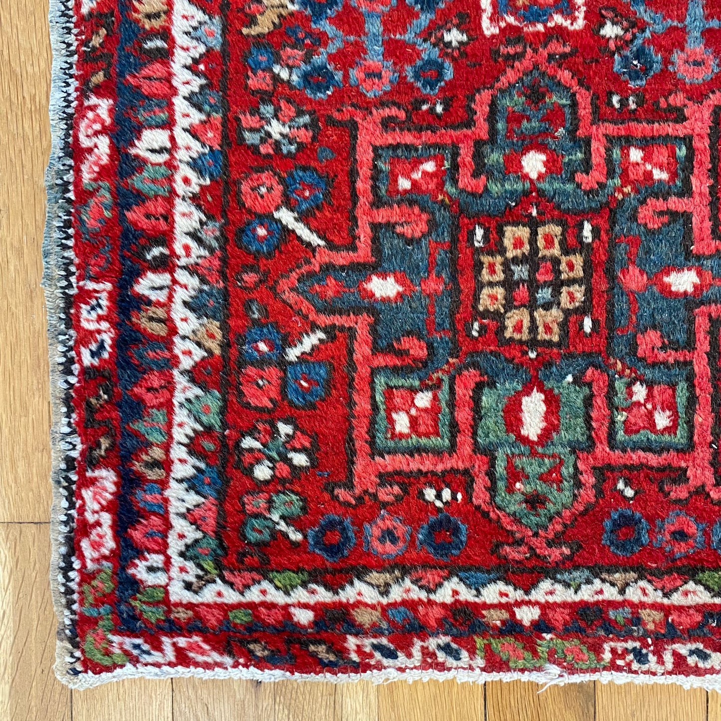 Vintage Rug, 1' 9 x 2' 8 Red