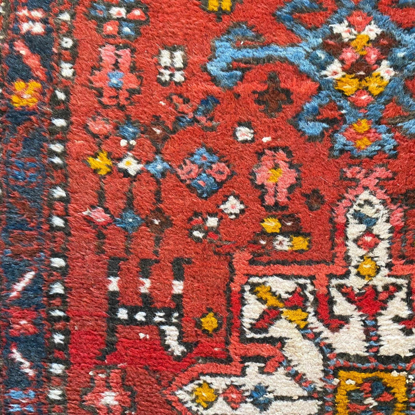 Vintage Rug, 2' 4 x 4' 1 Red