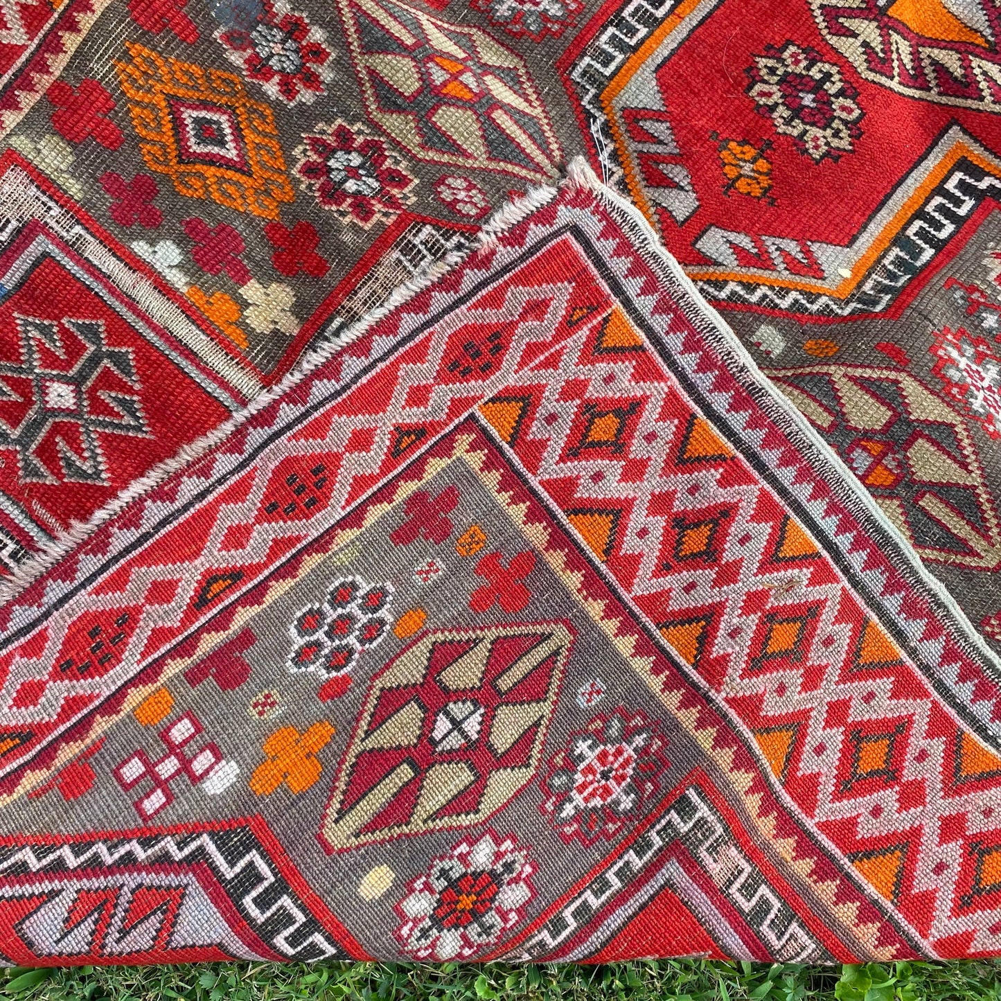 Vintage Rug, 3' 9 x 6' 9 Brown