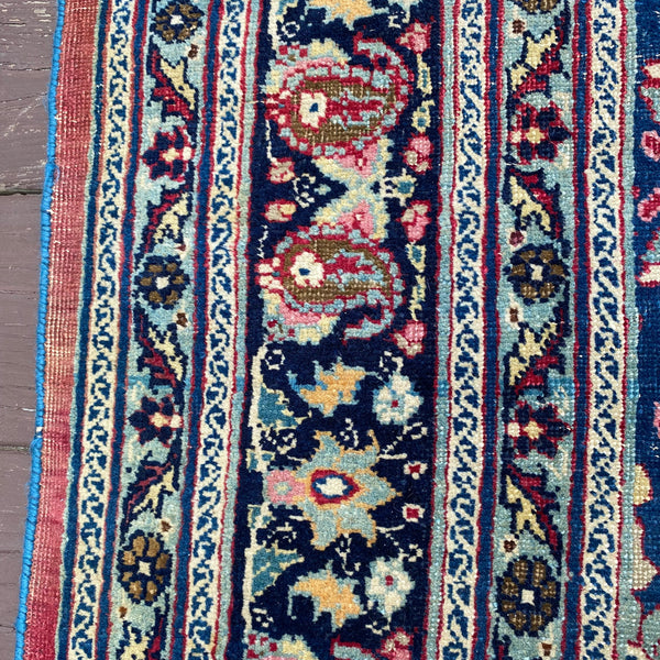 Vintage Rug, 4' 1 x 6' 7 Blue